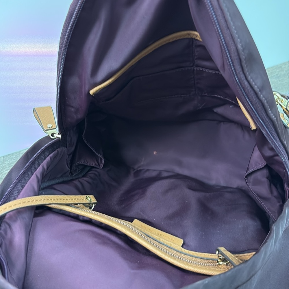 Michael Kors Nylon and Leather Trim Backpack - Picture 8 of 14